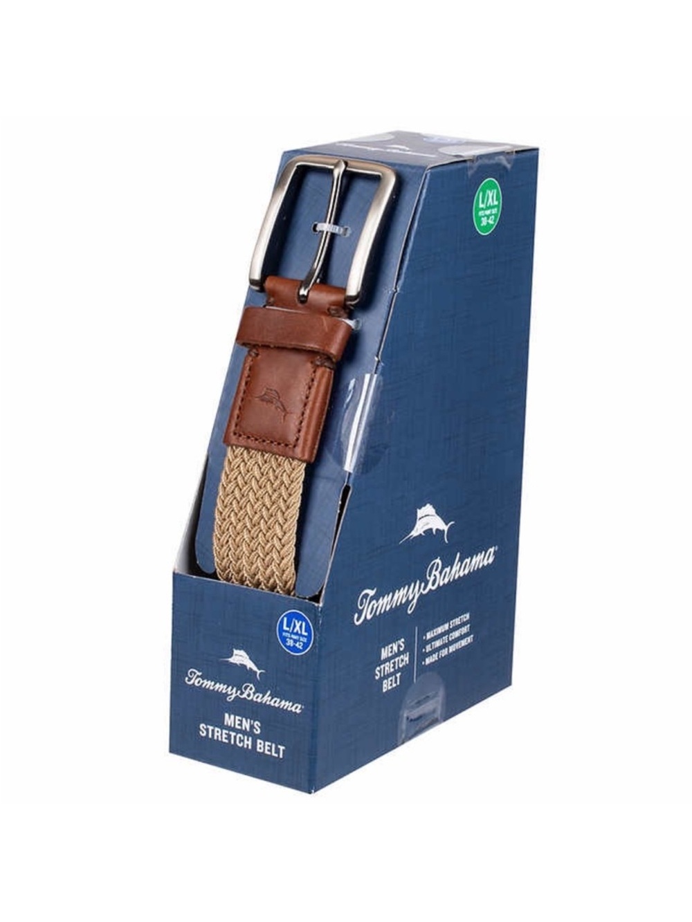 Tommy Bahama Men's Woven Belt L/XL